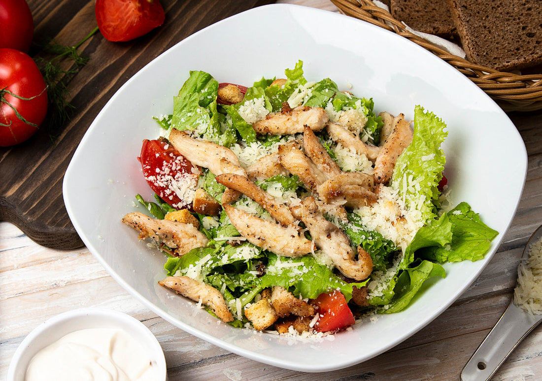 Warm Mediterranean Chicken Salad