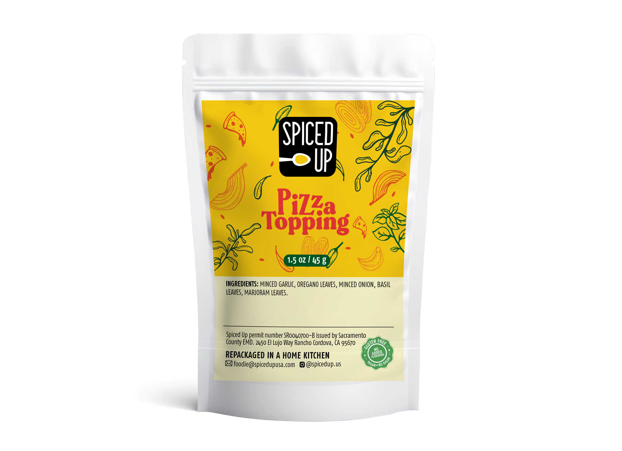 Pizza Topping Seasoning